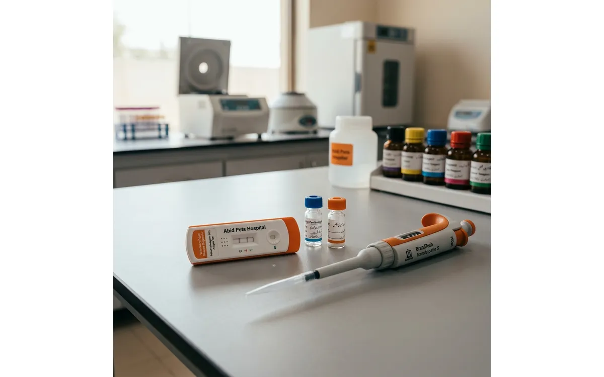 Disease Screening Pet parvovirus distemper testing Lahore