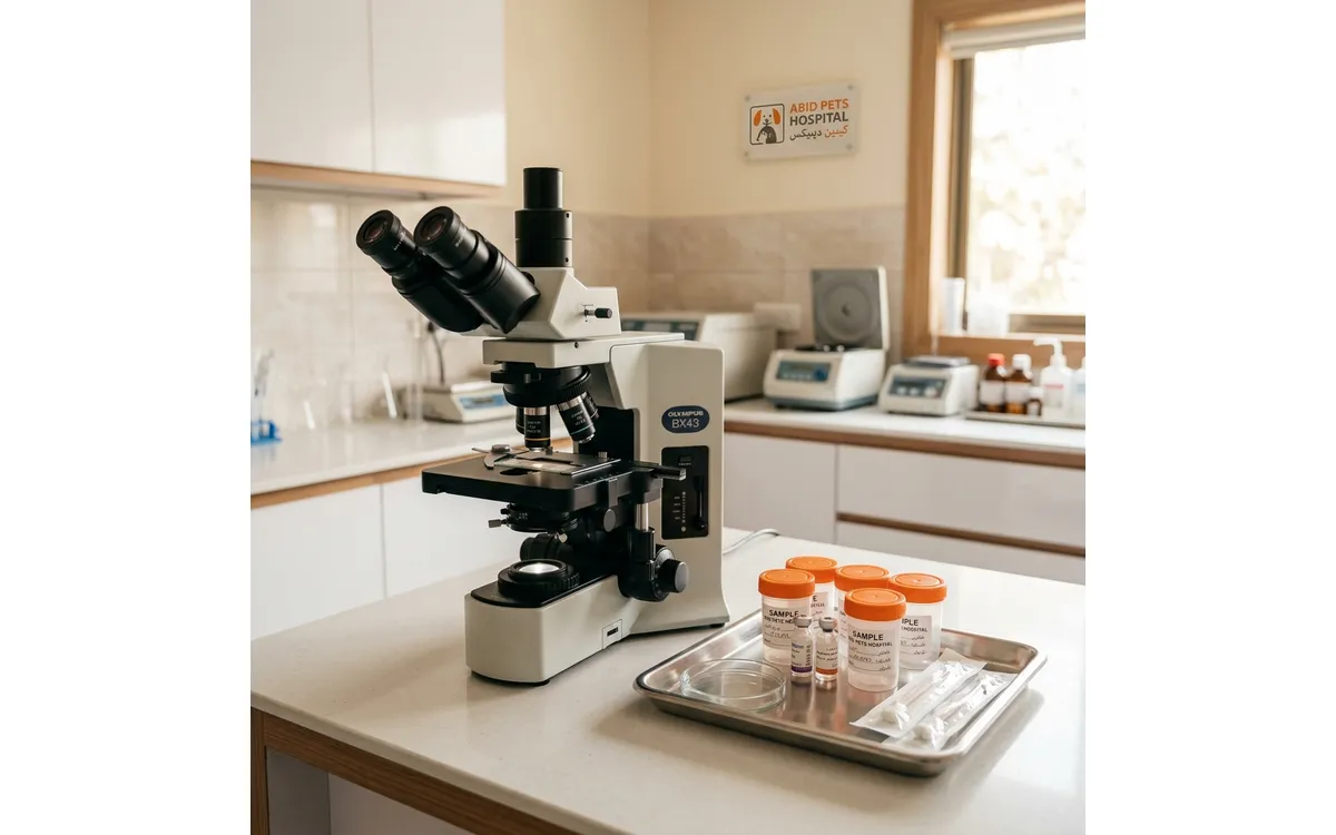 Urinalysis Pet urinalysis testing vet Lahore