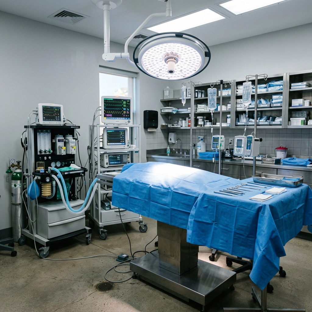 Pre-Surgical Assessment Pre-surgical assessment imaging room at Abid Pets Hospital Lahore