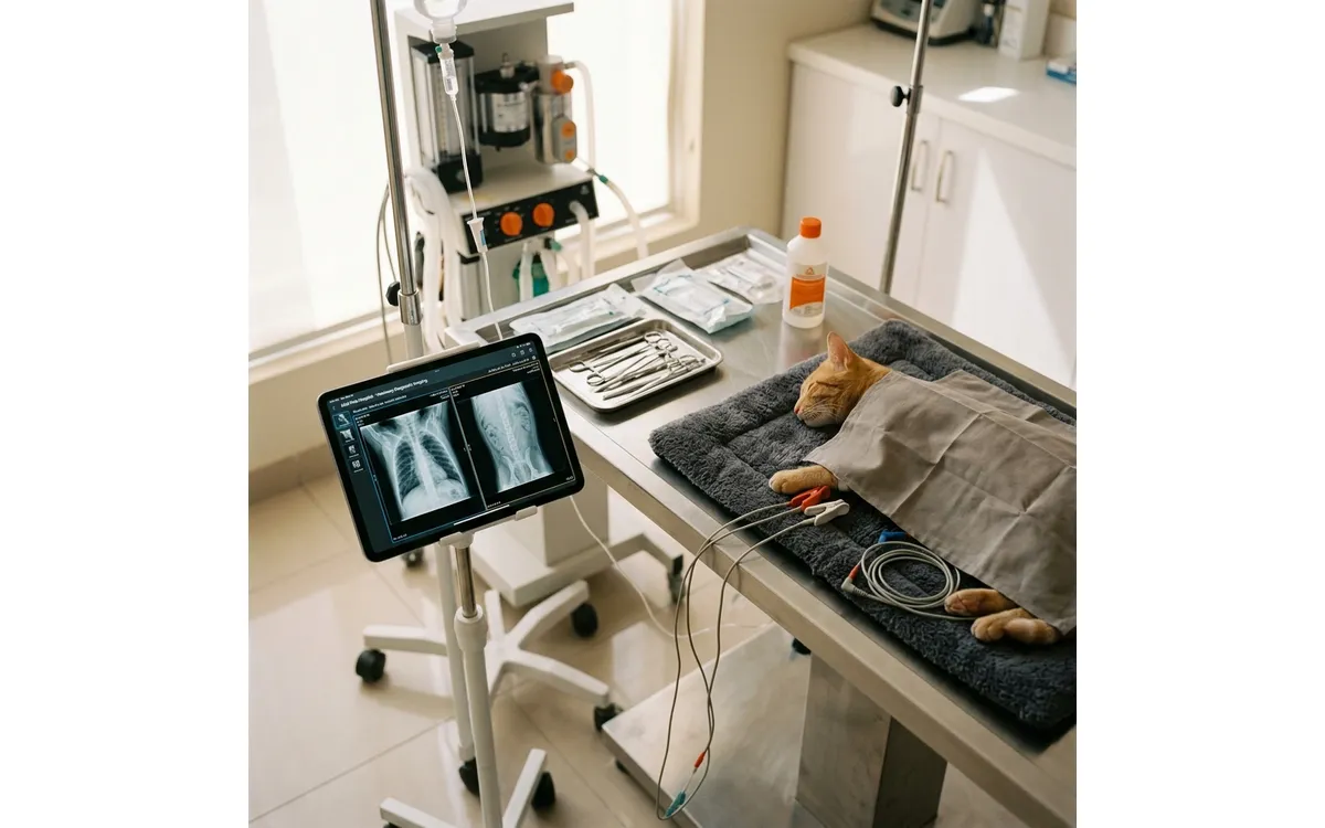 Pre-Surgical Assessment Pre-surgical pet x-ray assessment Lahore