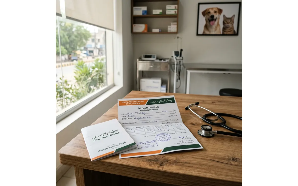 Pet Health Certificate