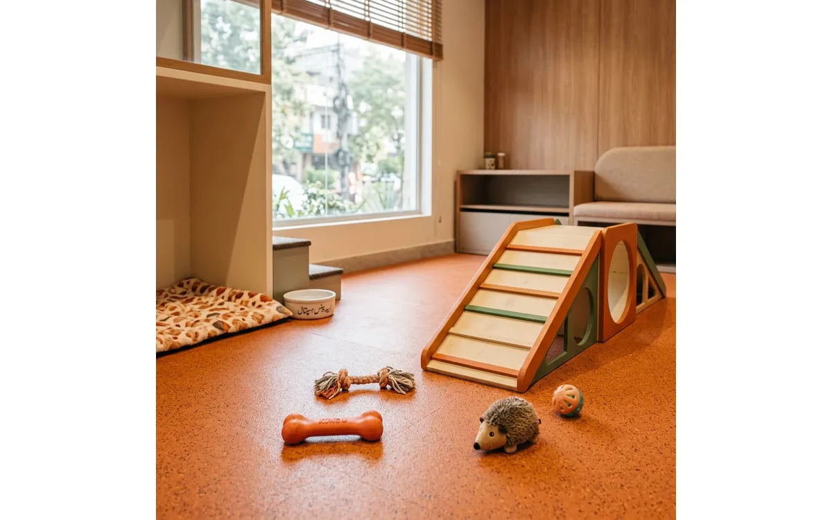 Pet Boarding Play Area