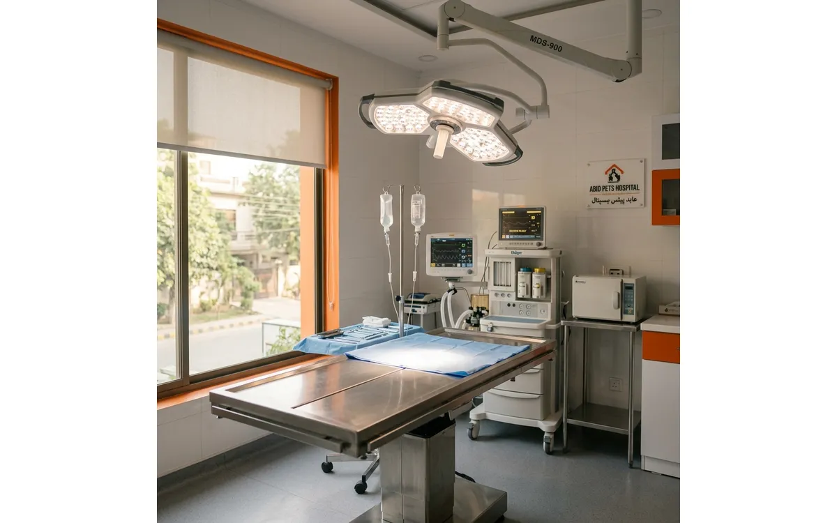 Male pet neutering surgery Lahore